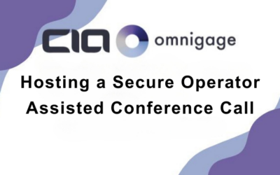 Hosting a Secure Operator Assisted Conference Call